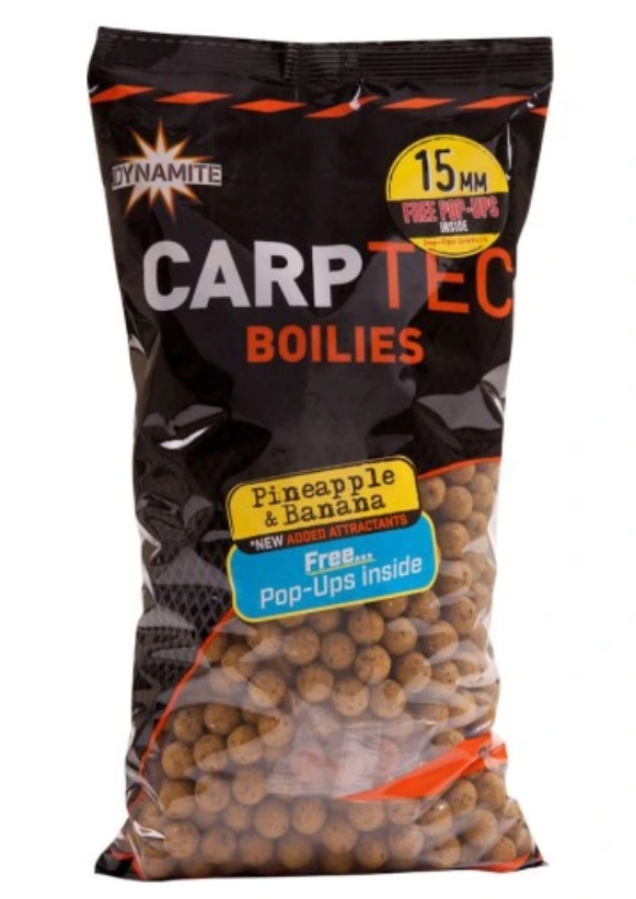 PINEAPPLE & BANANA CARPTEC DYNAMITE BAITS 15mm2kg