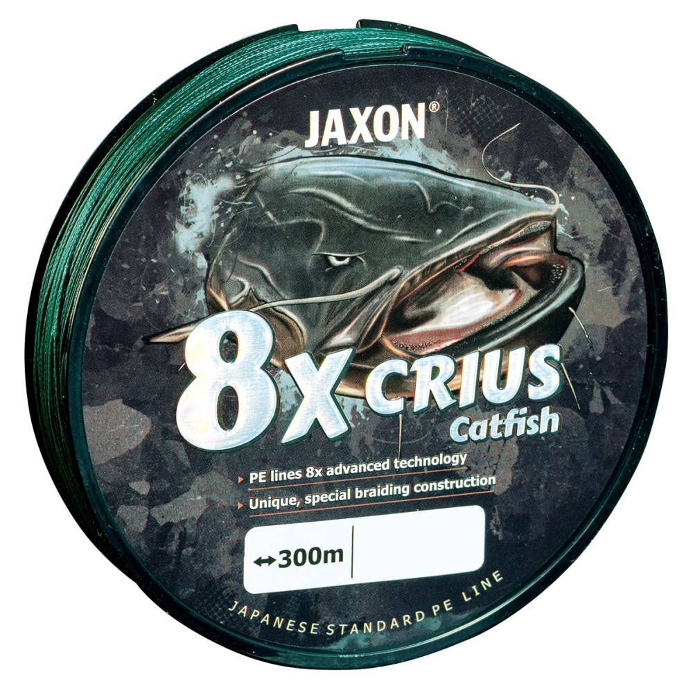 PLECIONKA CRIUS 8X CATFISH GREEN 0,40mm 300m JAXON