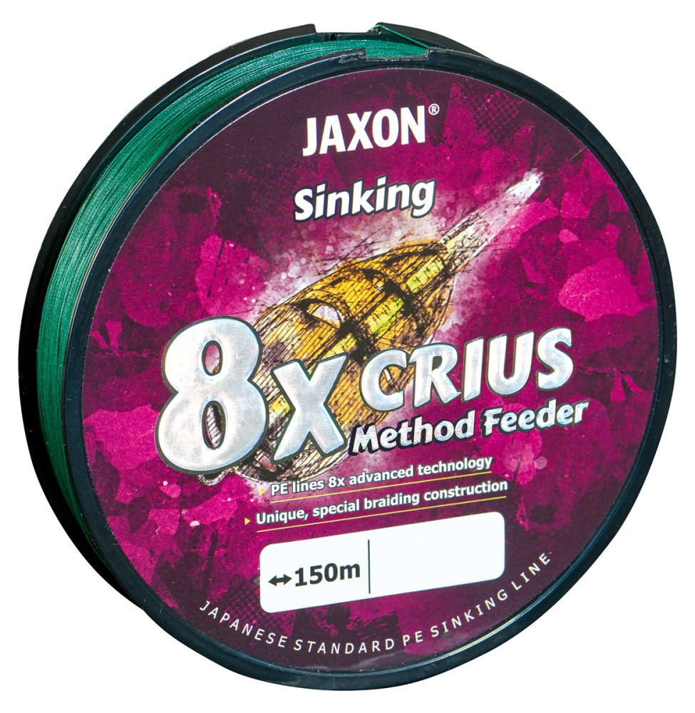 PLECIONKA CRIUS 8X METHOD FEEDER 0,10mm 150m JAXON