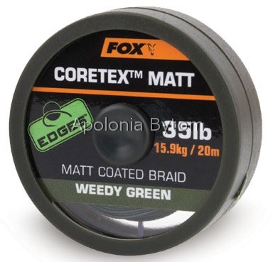 PLECIONKA FOX MATT CORETEX WEEDY GREEN 20lb 20m