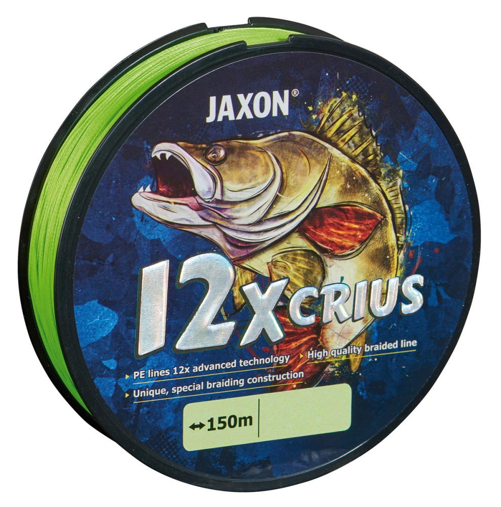 PLECIONKA JAXON CRIUS 12X FLASH 0,16mm 17kg 150m