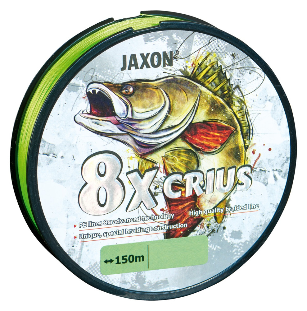 PLECIONKA JAXON CRIUS 8X FLASH 0,20mm 22kg 150m