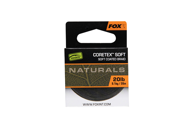 PLECIONKA NATURALS CORETEX SOFT 20lb 20m FOX