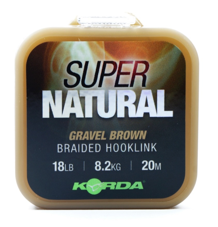 PLECIONKA SUPER NATURAL GRAVEL BROWN 18lb KORDA