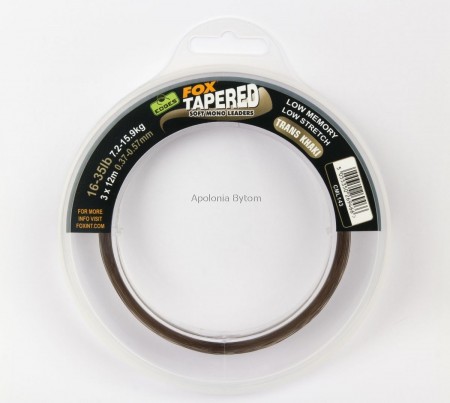 PRZYPON STRZAŁOWY TAPERED 3szt 0.33-0.50mm FOX