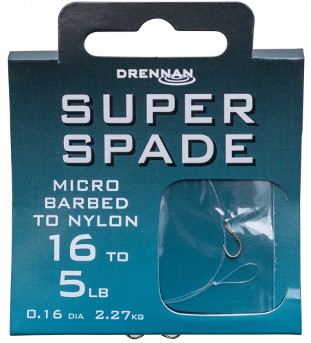 PRZYPON SUPER SPADE 16 na 0,16mm DRENNAN