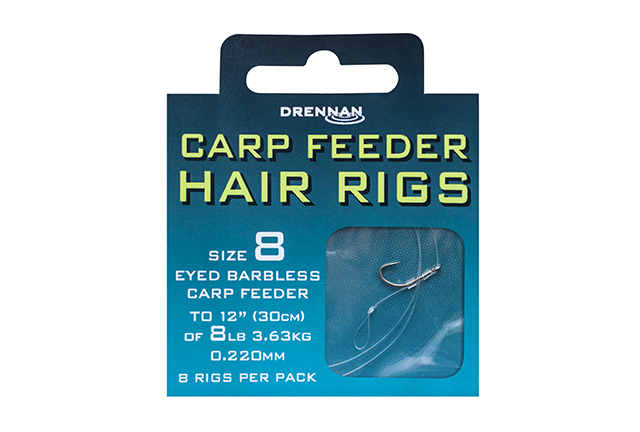 PRZYPONY CARP FEEDER HAIR RIG 0,16mm hak16 DRENNAN