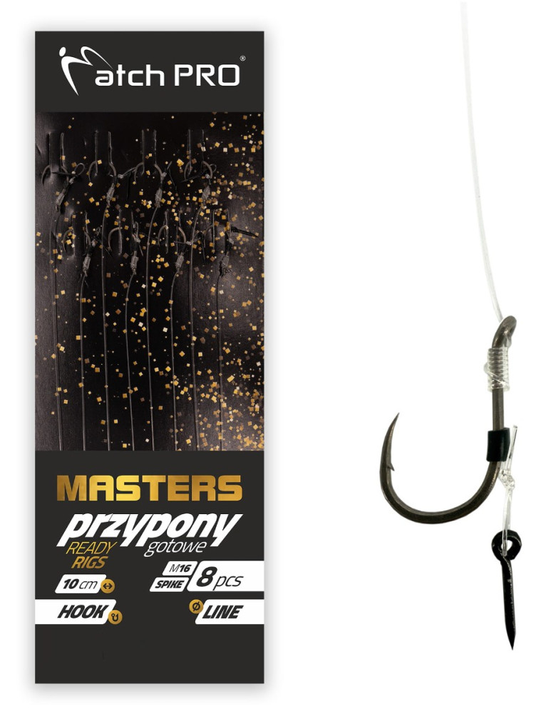 PRZYPONY MATCH PRO METHOD MASTERS SPIKE M16 hak 10
