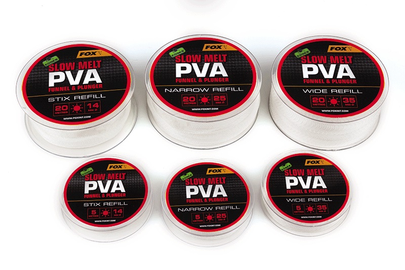 SIATKA PVA ZAPAS EDGES 20m 14mm MESH SLOW MELT FOX