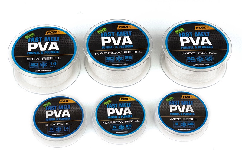 SIATKA PVA ZAPAS EDGES 20m 35mm MESH FAST MELT FOX