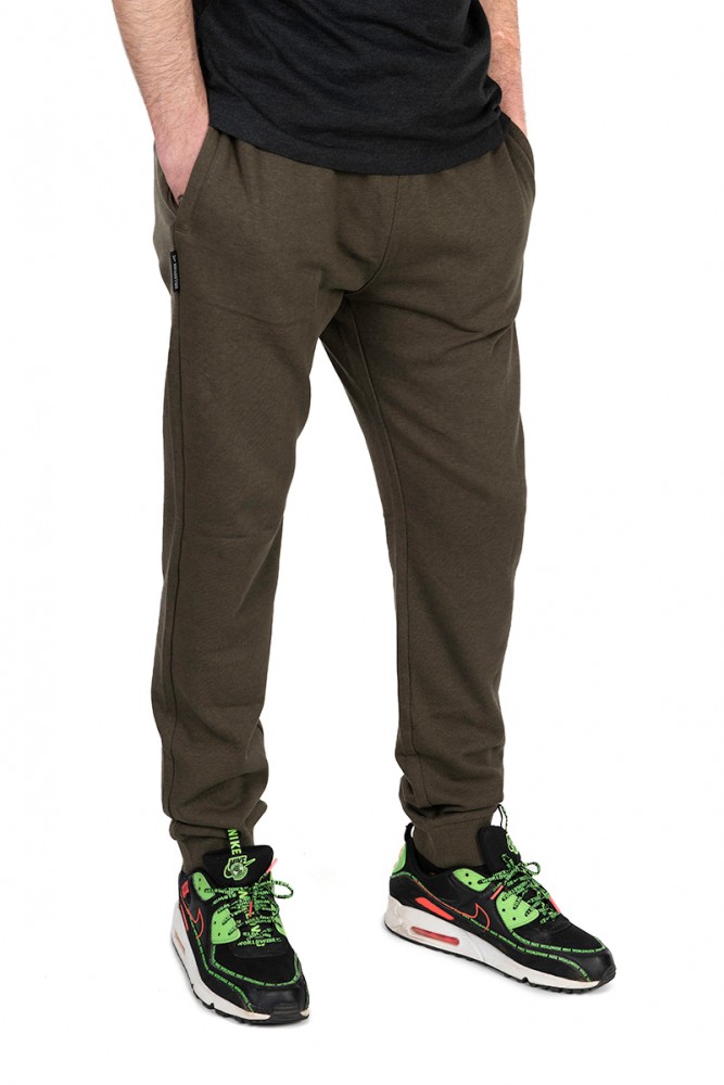 SPODNIE COLLECTION LW JOGGERS GREEN BLACK r L FOX