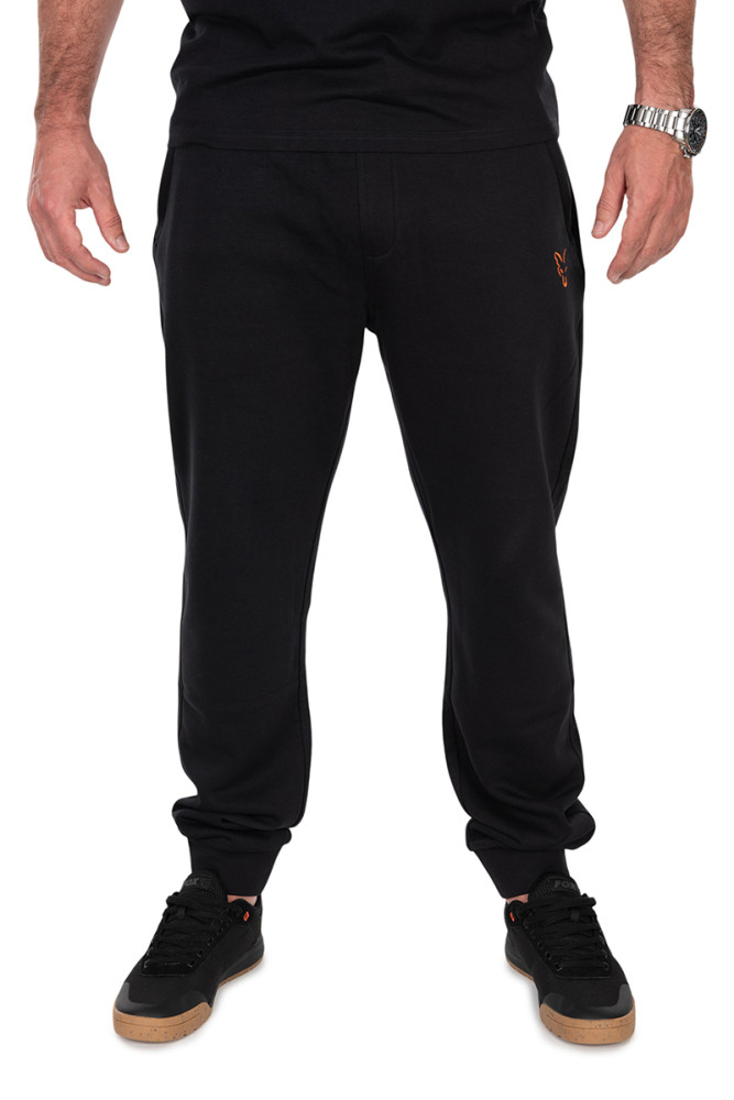 SPODNIE FOX CLASSIC JOGGERS BLACK & ORANGE roz XXL