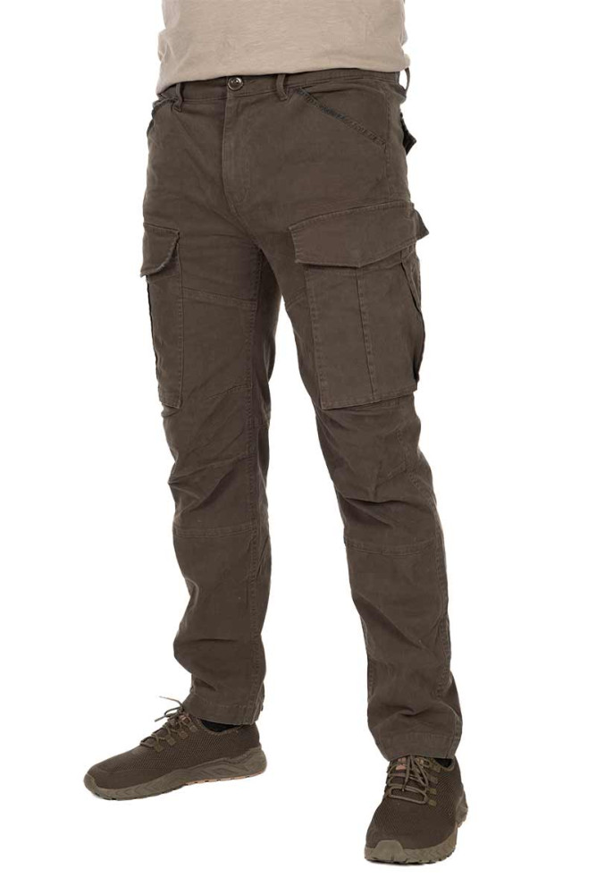 SPODNIE HD COMBAT TROUSERS KHAKI rozmiar XXL FOX