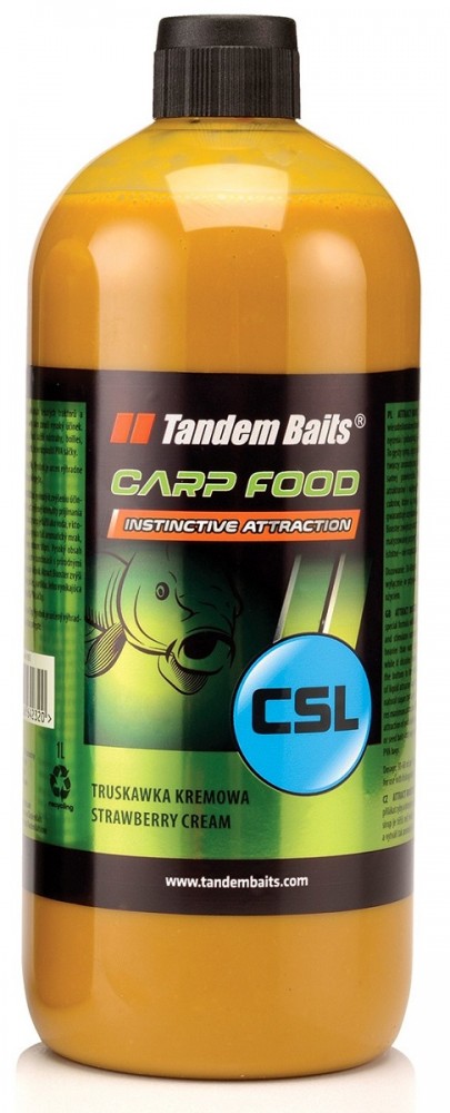 SYROP CSL 1L CZARNY HALIBUT TANDEM BAITS