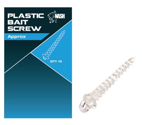 WKRTY DO PRZYNT PLASTIC BAIT SCREW 13mm NASH