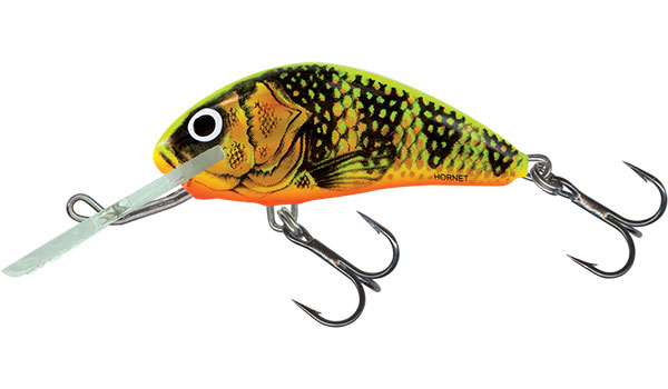 WOBLER HORNET PYWA GOLD FLUO PERCH 5cm 7g SALMO