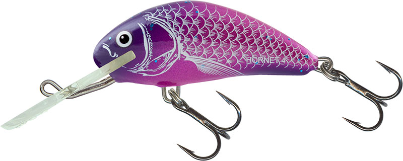 WOBLER HORNET SINKING UV PURPLE 2,5cm 1,5g SALMO