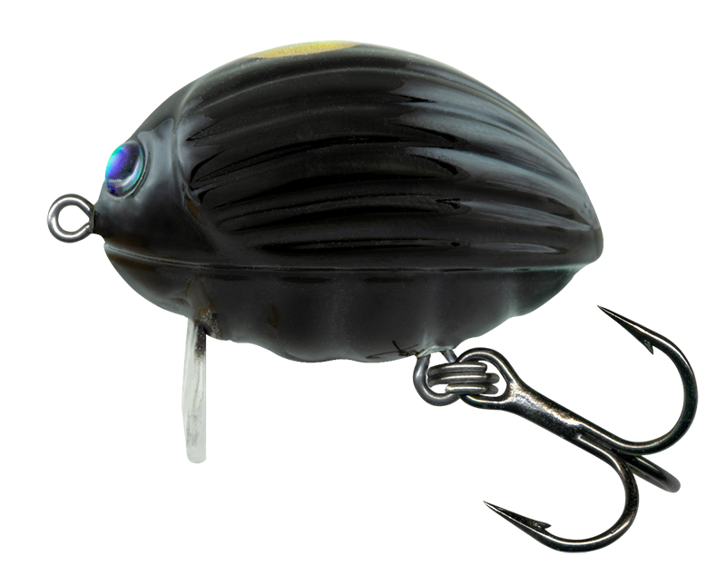 WOBLER LIL BUG FLOATING BLACK BUG 2cm 2,8g SALMO