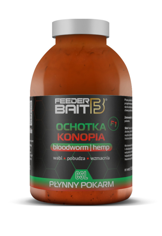ZALEWA F1 OCHOTKA KONOPIA 250ml FEEDER BAIT