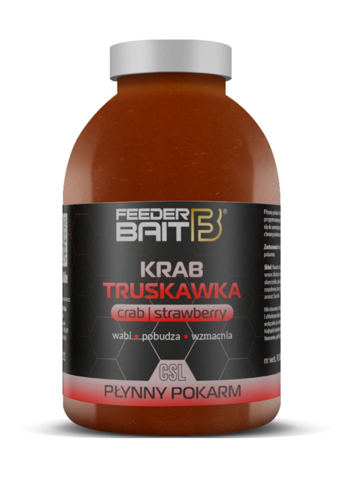 ZALEWA KRAB TRUSKAWKA 250ml FEEDER BAIT POKARM