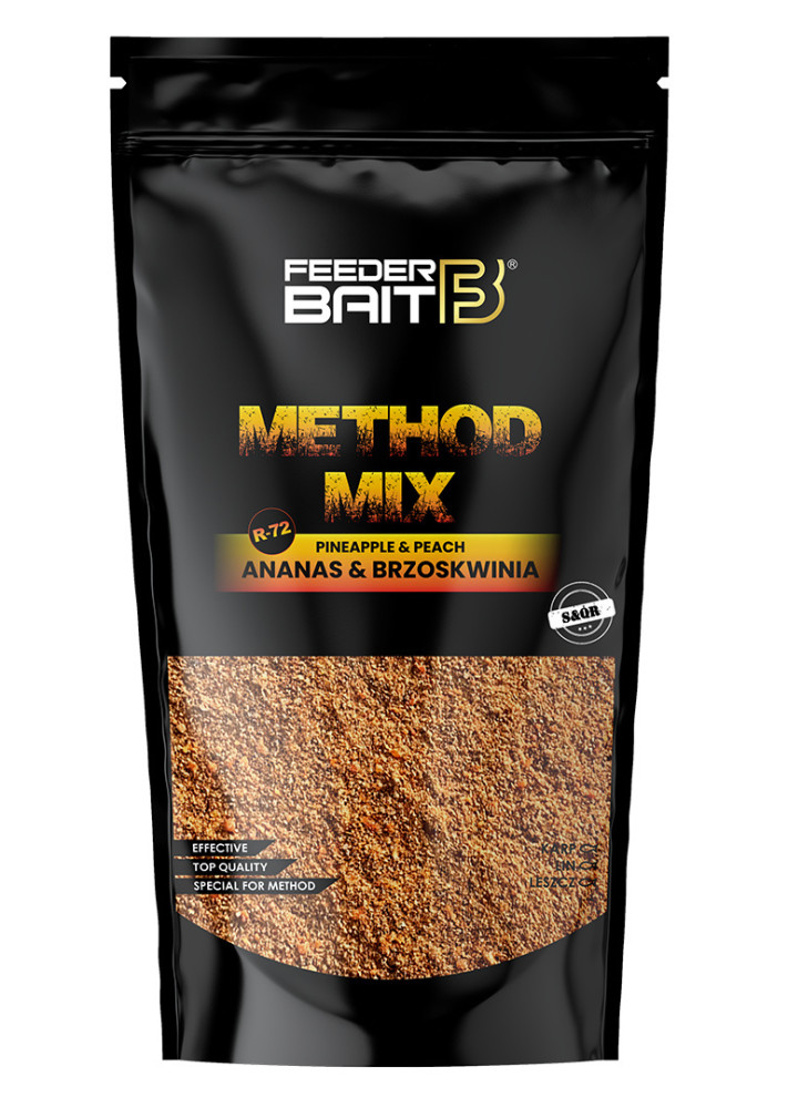 ZANĘTA METHOD ANANAS BRZOSKWINIA 800g FEEDER BAIT