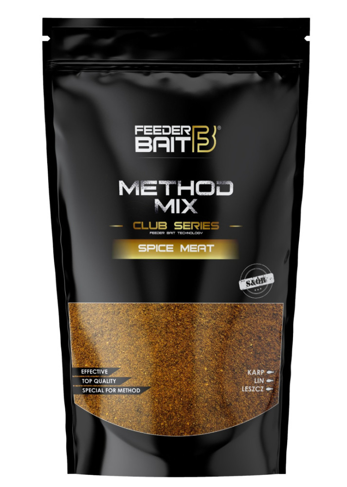 ZANĘTA METHOD CLUB SPICE MEAT 800g FEEDER BAIT