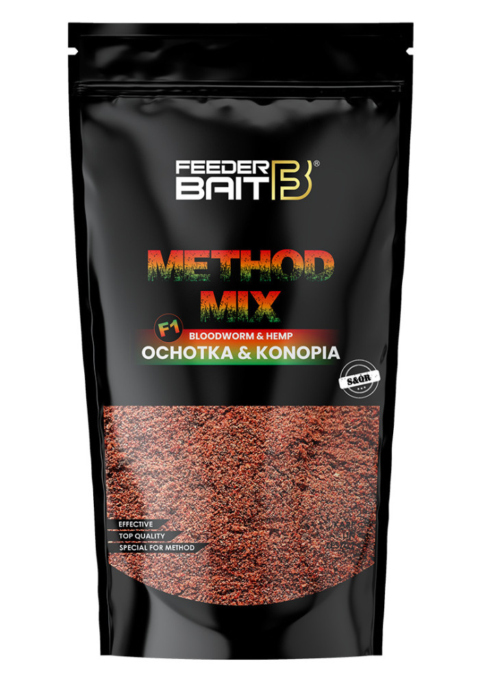 ZANĘTA METHOD MIX OCHOTKA KONOPIA 800g FEEDER BAIT