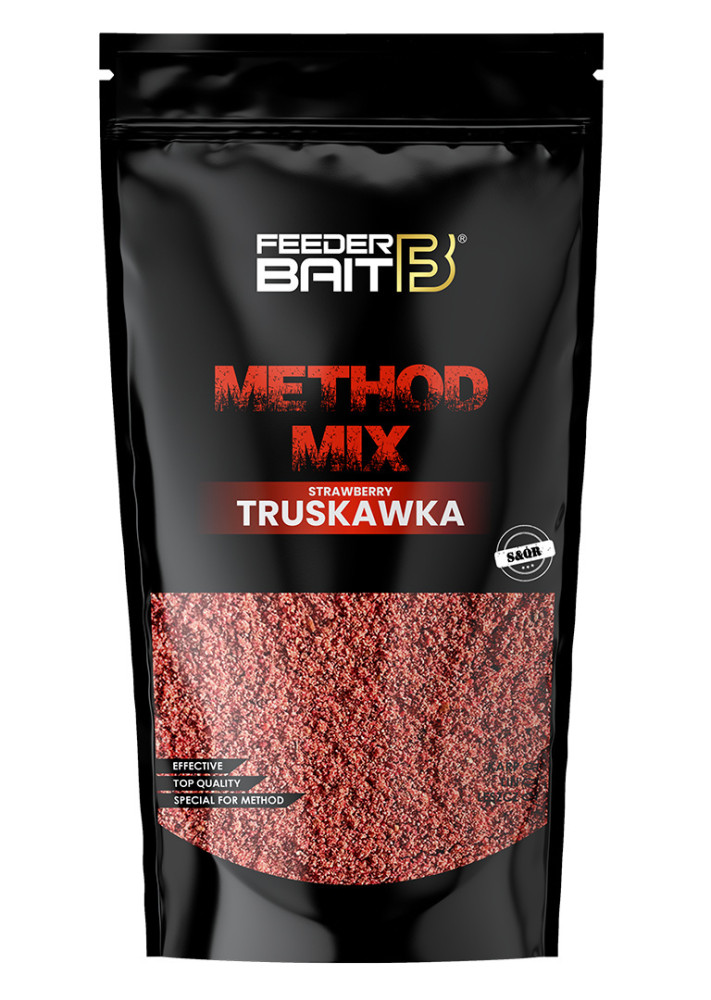ZANĘTA METHOD MIX TRUSKAWKA 800g FEEDER BAIT