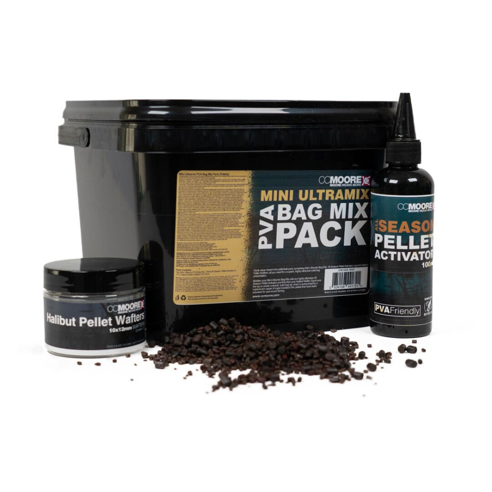 ZESTAW CC MOORE HALIBUT MINI ULTRA MIX PVA BAG MIX
