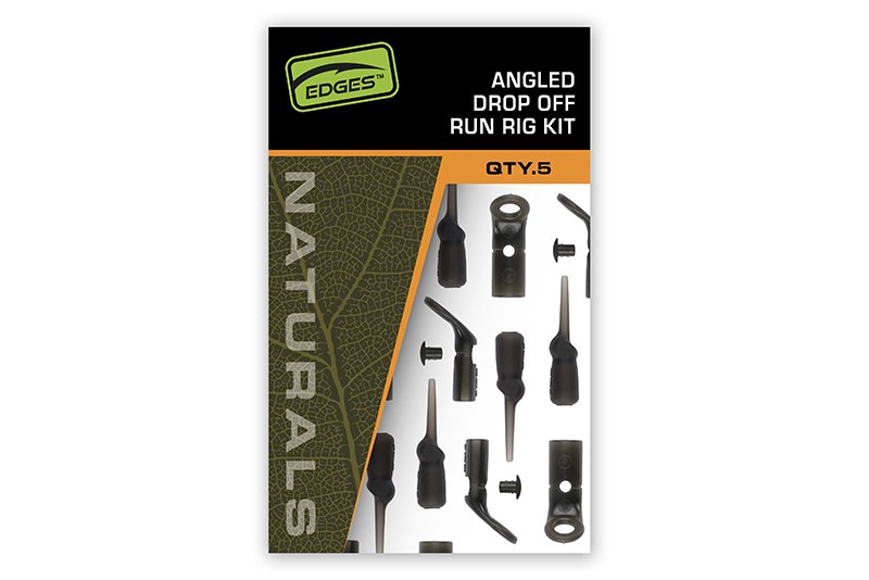 ZESTAW FOX NATURALS ANGLED DROP OFF RUN RIG KIT