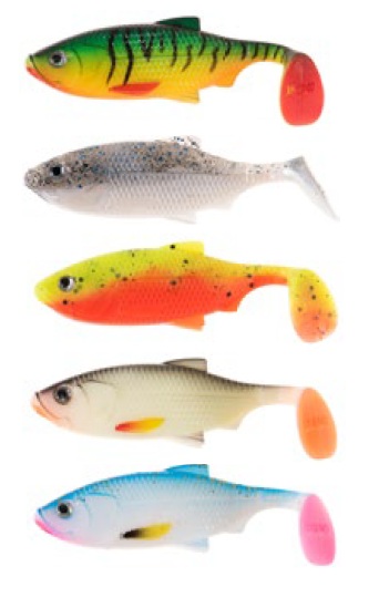 ZESTAW GUM JAXON INTENSA KR�PIK 7cm MIX1 5 sztuk