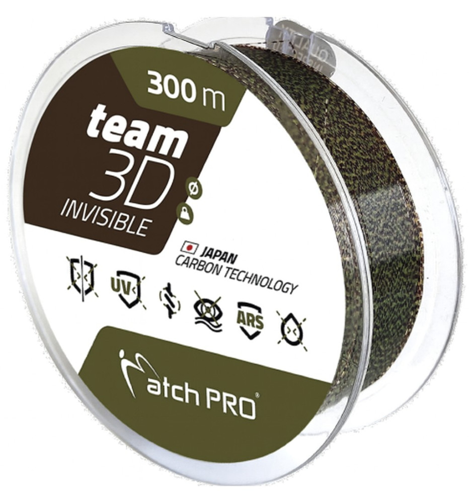 �Y�KA 3D INVISIBLE 0,30mm 300m MATCH PRO