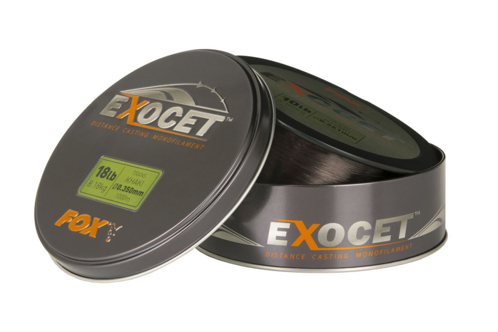 ŻYŁKA EXOCET MONO TRANS KHAKI 0.309mm 1000m FOX