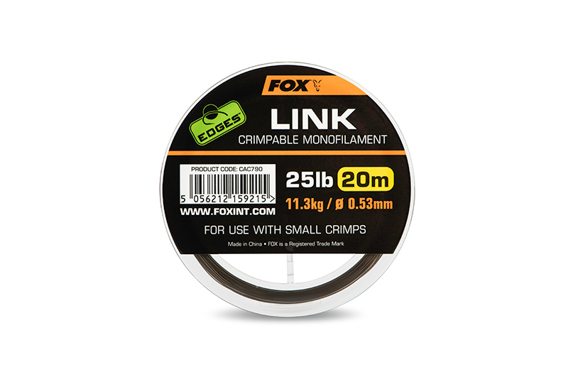 ŻYŁKA LINK TRANS KHAKI MONO 0,53mm 20m FOX