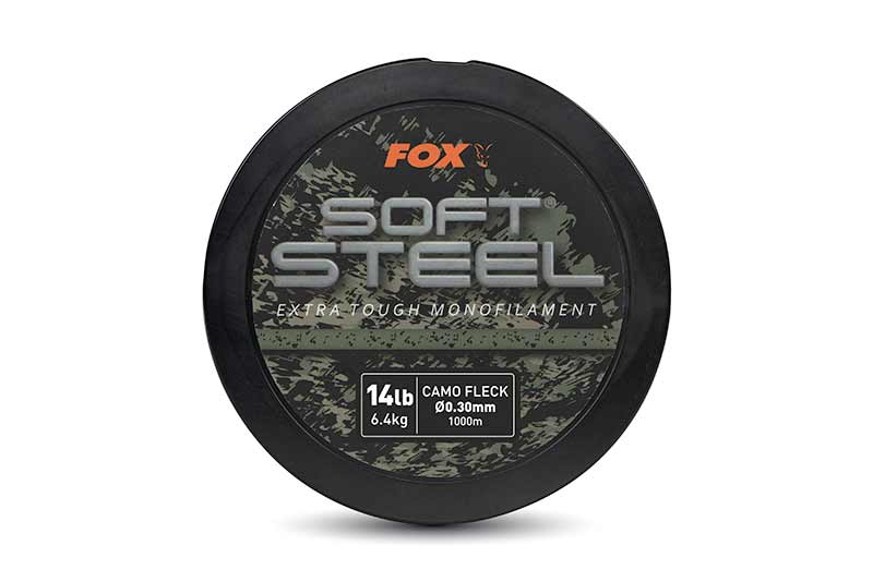 YKA SOFT STEEL FLECK CAMO MONO 0,30mm 1000m FOX